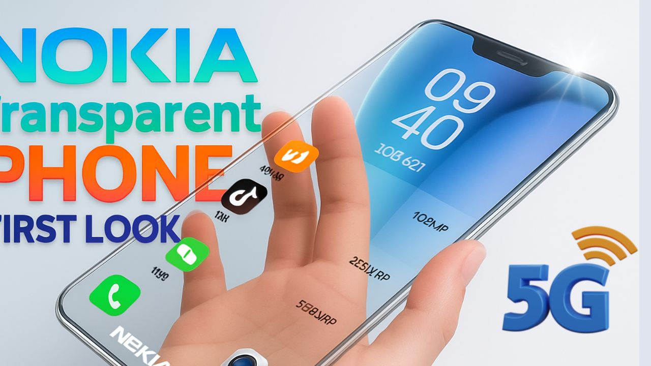 Nokia transparent 5G phone